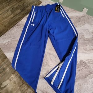 Blue Under Armour Track/Warm up Pants